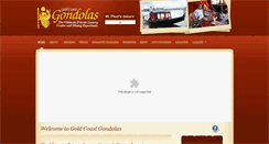 Desktop Screenshot of gcgondolas.com